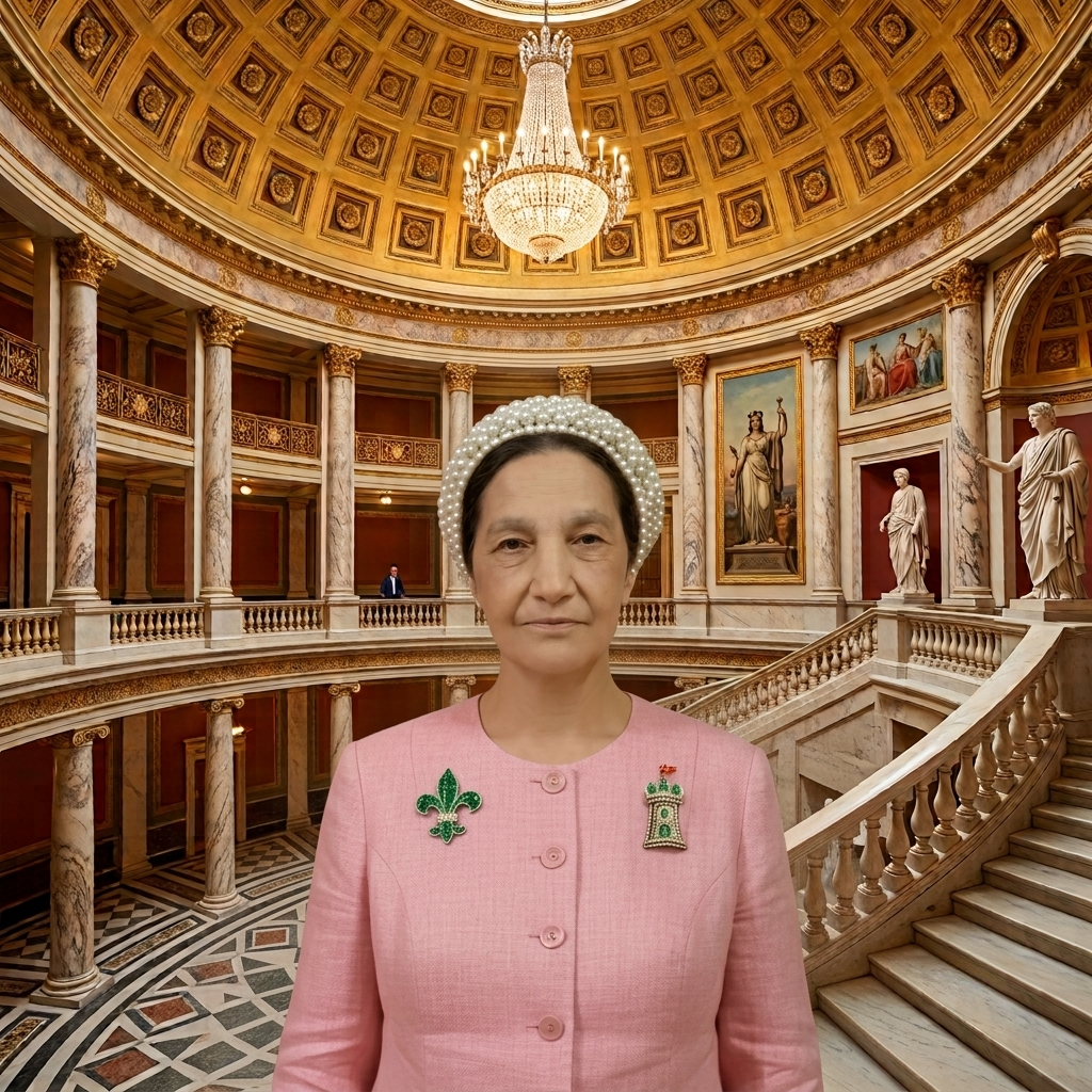 Retrato de Jamile Marguerite Sainte Marie