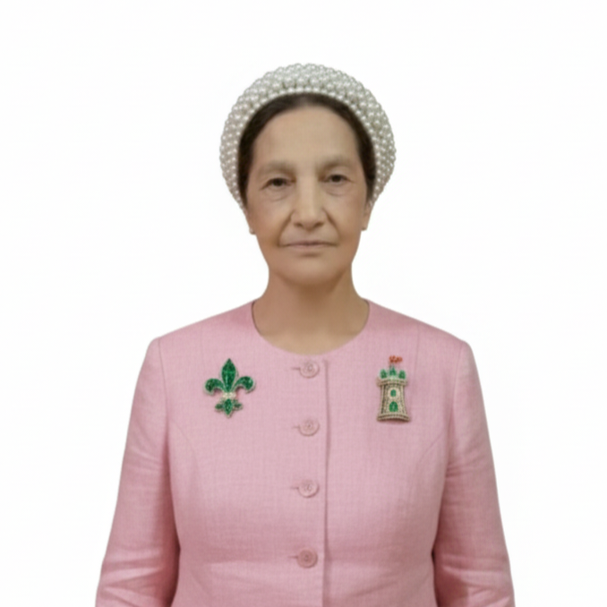 Retrato de Jamile Marguerite Sainte Marie